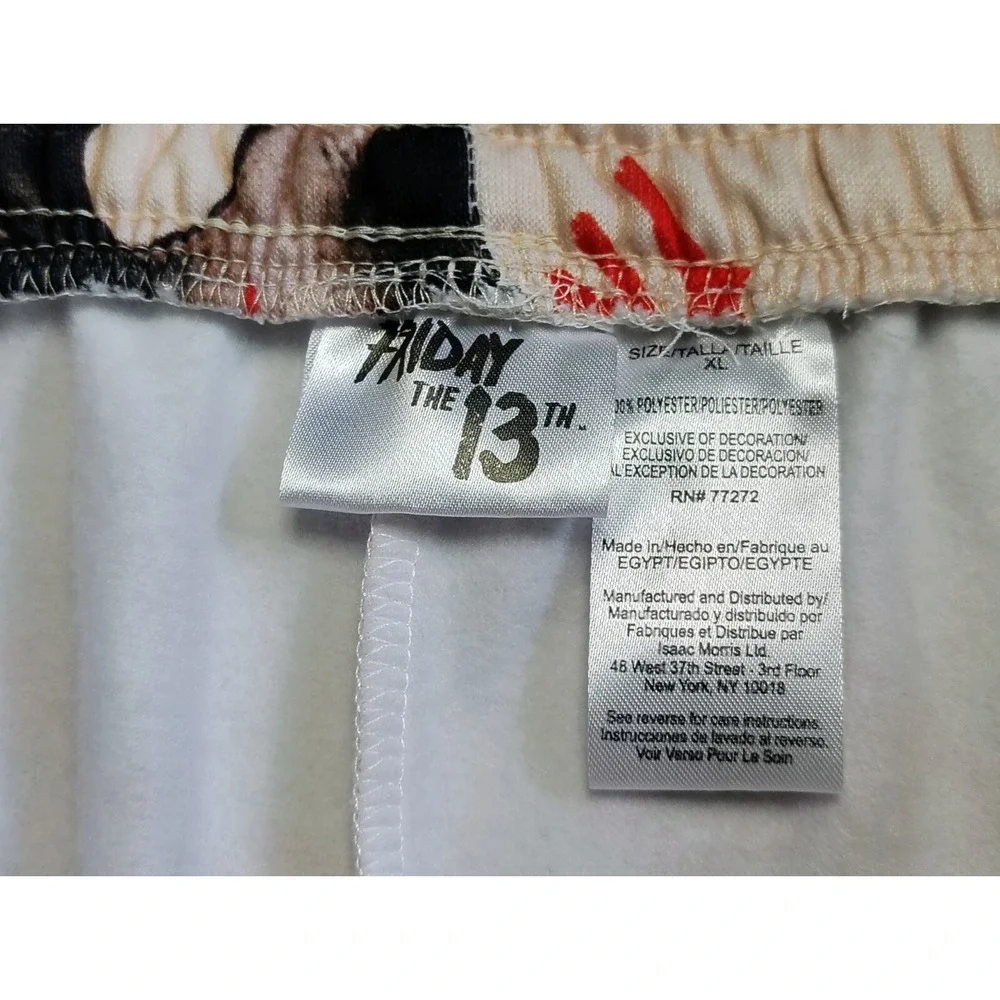 Friday The 13th All Over Print Jason Voorhees Shorts Size XL NWT Horror
